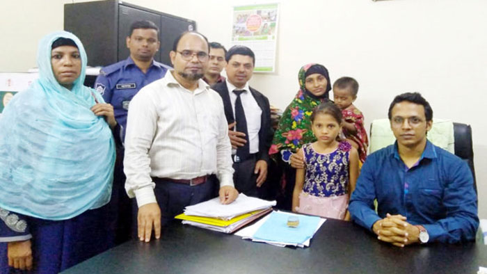 লক্ষ্মীপুরে হারিয়ে যাওয়া শিশুকে পাঁচ মাস পর ফিরে পেলেন মা