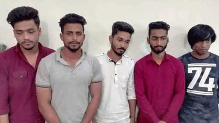 বাসায় ঢুকে কলেজছাত্রীকে ধর্ষণ, ৫ আসামির রিমান্ড