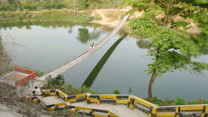 সবুজ প্রকৃতি আর সৈান্দর্যের রাণী নাইক্ষ্যংছড়ি উপবন পর্যটন লেক