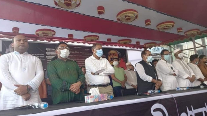 নরসিংদীর মাধবদী থানা আ:লীগের উদ্যোগে জাতীয় শোক দিবস অনুষ্ঠিত