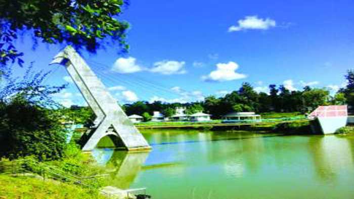 অপরূপ সৌর্ন্দযে ভরা রামগড় পর্যটন লেক