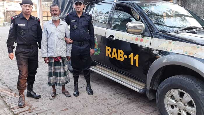 র&zwnj;্যাবের অভিযানে গাঁজাসহ ১ জন গ্রেফতার!