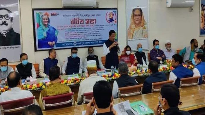 মানুষের শ্রম আর ঘামে গড়ে উঠা সংগঠন আ.লীগ বললেন- কেন্দ্রীয় নেতা সাঈদ