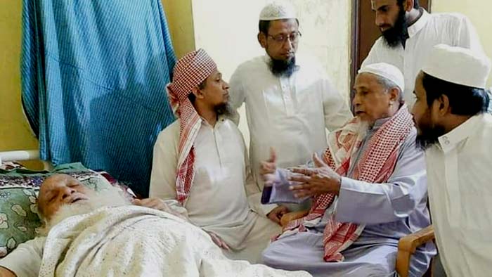 হেফাজতের আমির মুহিবুল্লাহ বাবুনগরী হাসপাতালে