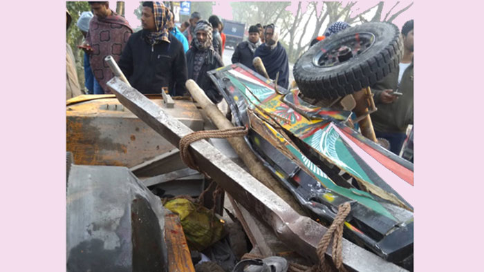 গোপালগঞ্জে বাস-নসিমন সংঘর্ষে নিহত ৩