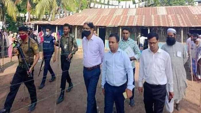 লক্ষ্মীপুর কমলনগরে সুষ্ঠু ও নিরপেক্ষ ভোটগ্রহণে প্রশাসন তৎপর