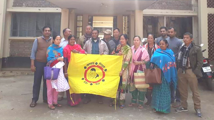রামগড়ে দাবী আদায়ের লক্ষে স্বাস্থ্য সহকারীদের প্রশিক্ষণ বর্জন