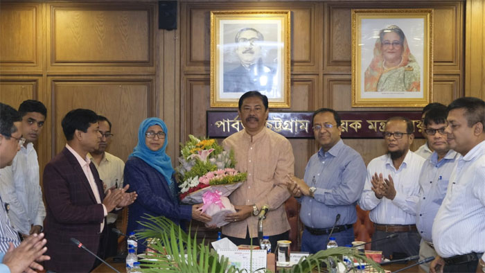 পার্বত্য চট্টগ্রাম বিষয়ক মন্ত্রণালয়ের সচিব পদে মোঃ মশিউর রহমান এনডিসির যোগদান