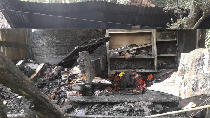 বানারীপাড়ায় ঘরে আগুন দিয়ে দিনমজুরকে পুড়িয়ে হত্যা চেষ্টার অভিযোগ