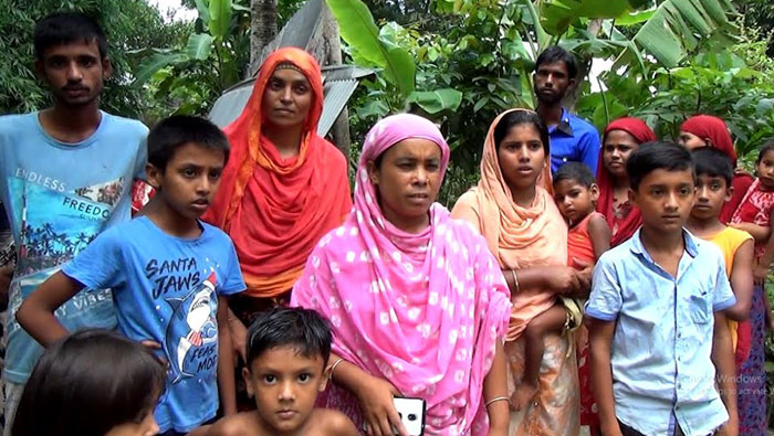 ফরিদপুরের নগরকান্দার সদর বেড়া থমথমে: আতংকে নারী ও শিশুরা