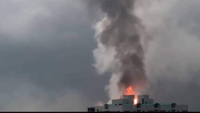 নারায়ণগঞ্জ ইপিজেডে ভয়াবহ অগ্নিকাণ্ড