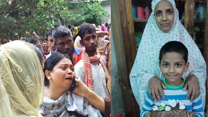 নারায়ণগঞ্জে মা-ছেলেকে হত্যা