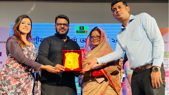 গোলাম শাহরিয়ার কবীর পেলেন গ্রীন-ই সম্পূর্ণা অ্যাওয়ার্ড-২০২৫