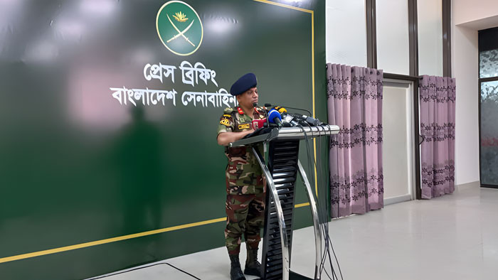 জাতীয় নিরাপত্তা বিঘ্নিত হয় এমন কাজে সম্পৃক্ত হবে না সেনাবাহিনী