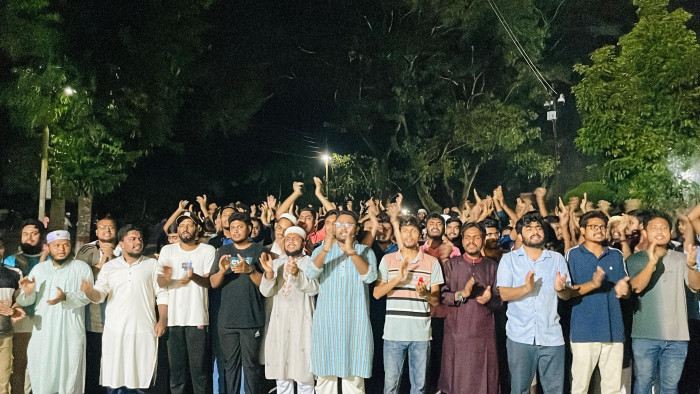 ব্যবসায়িক সোহাগ হত্যার প্রতিবাদে ইবিতে বিক্ষোভ মিছিল ও প্রতিবাদ সমাবেশ