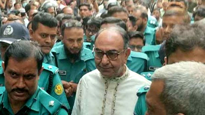 মির্জা আব্বাস ৫ দিনের রিমান্ডে