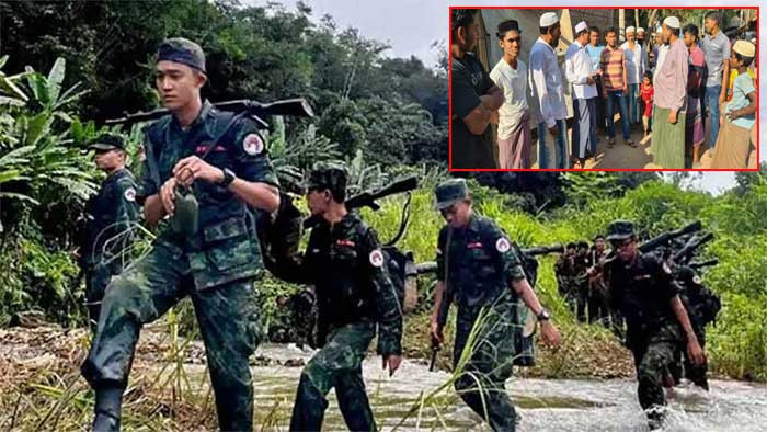 আরাকান আর্মির সঙ্গে যুদ্ধ করতে ক্রোহিঙ্গা সদস্য সংগ্রহ করছে সশস্ত্রগোষ্ঠীগুলো