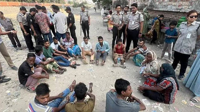 ইশরাকের অভিযানের সেই স্পটে পুলিশের সাঁড়াশি অভিযান, আটক ২৮