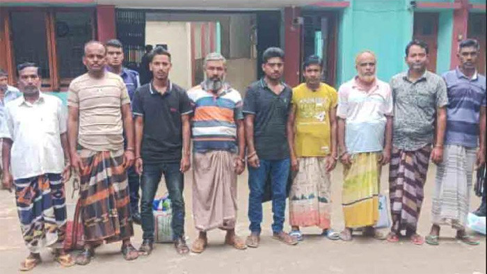 বাগমারায় ছাত্র-জনতার আন্দোলনে হামলার মামলায় সাত আ.লীগ নেতা কারাগারে
