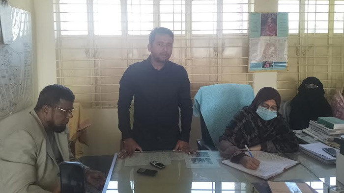 বিদ্যালয়ের সভাপতির দায়িত্ব নিলেন অনীক রহমান সরদার