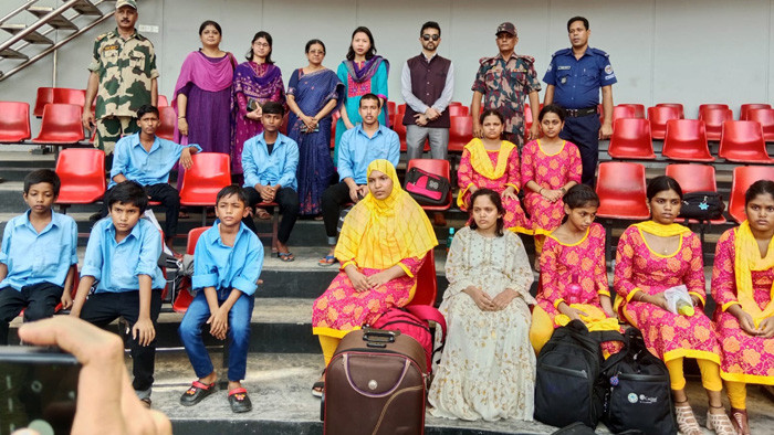 ভারতে দুই বছর সাজাভোগ শেষে দেশে ফিরলেন ১৩ বাংলাদেশি কিশোর-কিশোরী