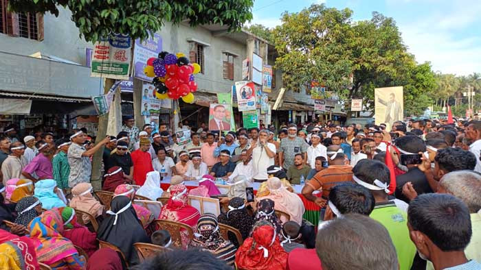 নির্বাচনের মাধ্যমে আমরা দেশকে এগিয়ে নিতে চাই: চন্দন