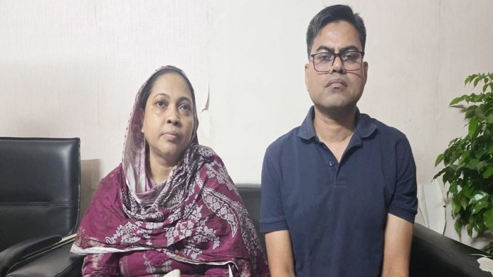 তানিয়া নির্যাতন: অভিযুক্ত শিক্ষক-ব্যবসায়ী দম্পতি গ্রেপ্তার