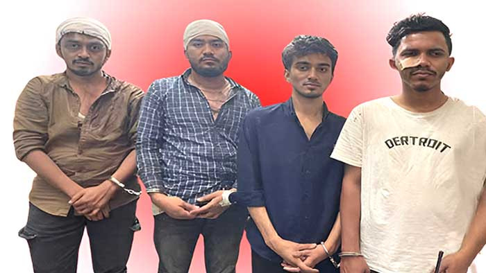 ধানমন্ডিতে র‌্যাব পরিচয়ে দুর্ধর্ষ ডাকাতি; গ্রেপ্তার ৬
