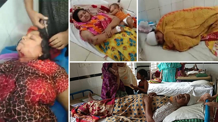 ভাঙ্গায় মরিচের গুড়ো ছিটিয়ে পরিবারের উপর অতর্কিত হামলা