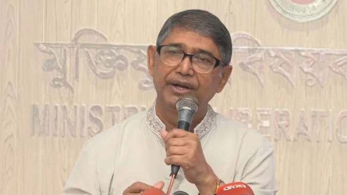 চলছে তালিকা যাচাই-বাছাই, বাদ যাবে অমুক্তিযোদ্ধাদের নাম: মুক্তিযুদ্ধবিষয়ক মন্ত্রী চলছে তালিকা যাচাই-বাছাই, বাদ যাবে অমুক্তিযোদ্ধাদের নাম: মুক্তিযুদ্ধবিষয়ক মন্ত্রী
