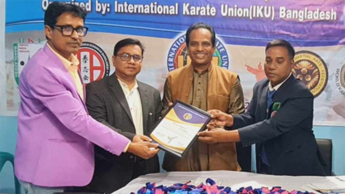 গাজীপুর জেলা আন্ত:স্কুল কারাতে প্রতিযোগিতা অনুষ্ঠিত