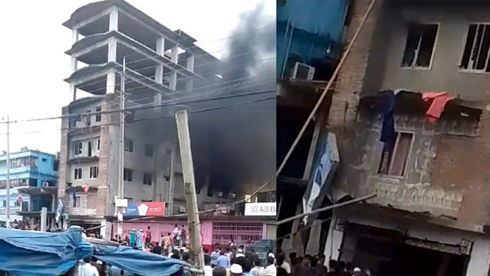 রামগঞ্জে মডার্ণ ডায়াগনস্টিক সেন্টারে হামলা লুটপাট