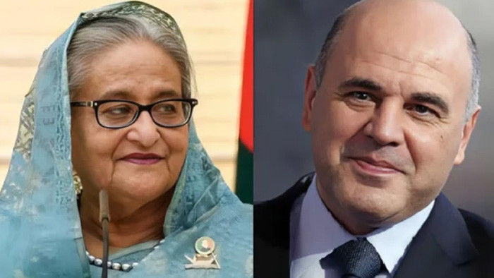 শেখ হাসিনাকে রাশিয়ার প্রধানমন্ত্রীর অভিনন্দন