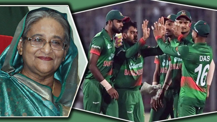 টাইগারদের প্রধানমন্ত্রীর অভিনন্দন