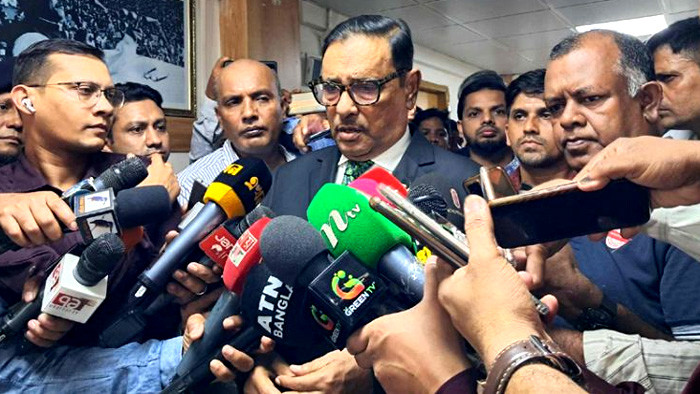 সংলাপের সুযোগ আর নেই: ওবায়দুল কাদের
