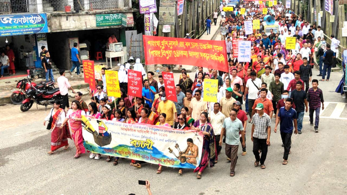 খাগড়াছড়িতে র‌্যালি-সমাবেশ ও সাংস্কৃতিক আয়োজনে আন্তর্জাতিক আদিবাসী দিবস পালিত