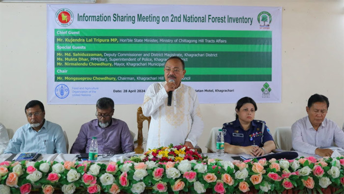 পার্বত্য চট্টগ্রামের বন ঝুঁকিপূর্ণ! সংরক্ষণের জন্য জরিপ করা প্রয়োজন- পার্বত্য প্রতিমন্ত্রী