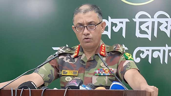 মানবতাবিরোধী অপরাধে অভিযুক্ত ১৫ সেনা কর্মকর্তা সেনাবাহিনীর হেফাজতে- সেনাসদর