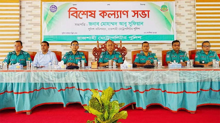 রাজশাহী মেট্রোপলিটনে নতুন পুলিশ কমিশনারের যোগদান