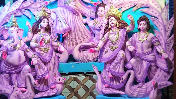 রাজশাহীতে জাঁকজমকভাবে শারদীয় উৎসব শুরু