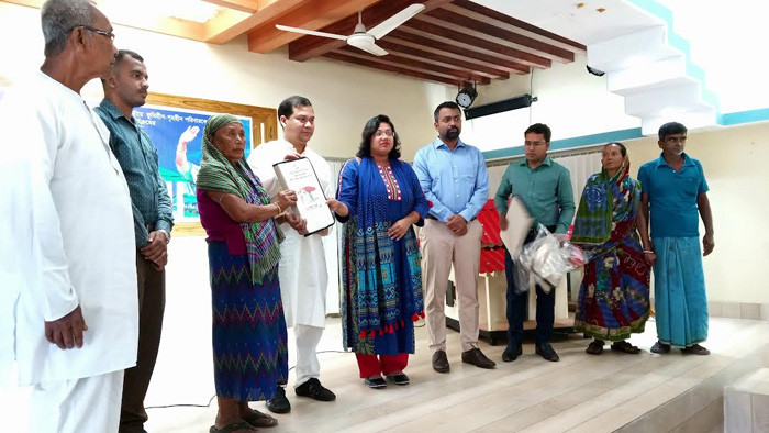 রামগড়ে ৫ম পর্যায়ে ৮৯ জন গৃহহীন পরিবার পেলো প্রধানমন্ত্রীর উপহার জমি ও গৃহ