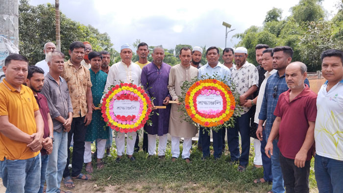 মুক্তিযুদ্ধের সংগঠক মরহুম সুলতান মাহম্মেদের ২৭তম মৃত্যু বার্ষিকী পালন
