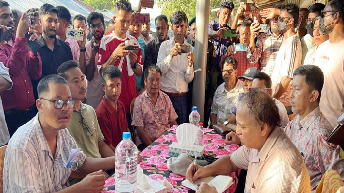 সাজেক অবরোধ নিরসনে চার দাবিতে সমঝোতা, অমীমাংসিত এক দফা