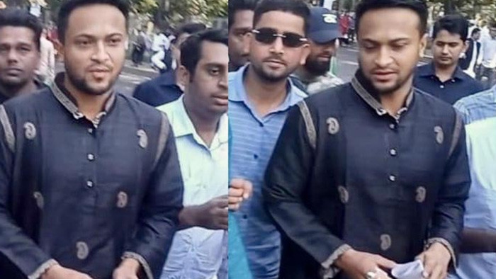 গণভবন এলাকায় মোবাইল হারালেন সাকিব, থানায় জিডি