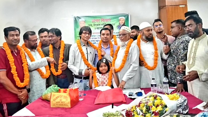 জাতীয় সাংবাদিক সংস্থা গাজীপুর মহানগরের সভাপতি পলাশ ও সম্পাদক জাহিদ বকুল