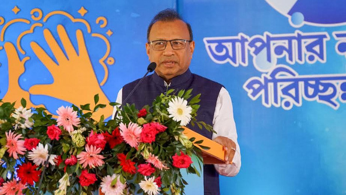 হাত ধোয়ার অভ্যাসের ফলে অনেক রোগ থেকে মুক্ত থাকা সম্ভব - স্থানীয় সরকার মন্ত্রী