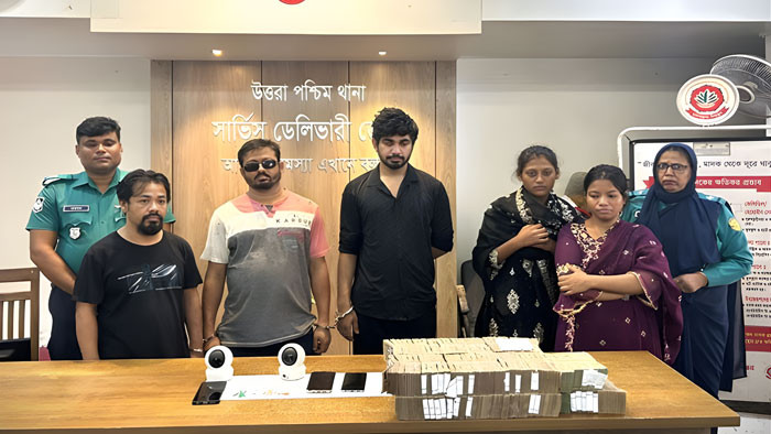 অপহৃত ভিকটিম উদ্ধারসহ অপহরণকারী চক্রের পাঁচ সদস্যকে গ্রেফতার করেছে পুলিশ