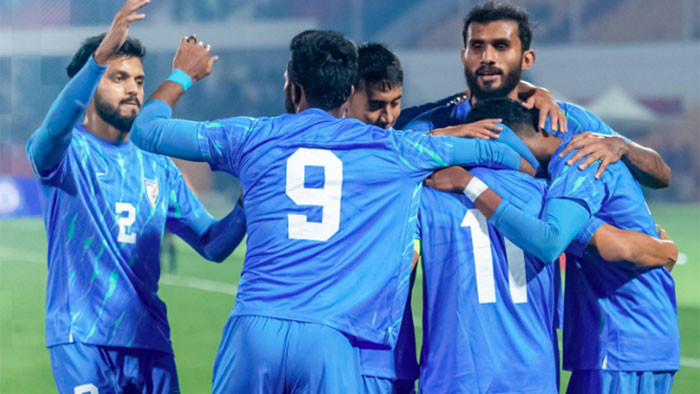 মালদ্বীপকে ৩-০ গোলে হারিয়ে বাংলাদেশ ম্যাচের প্রস্তুতি ভারতের