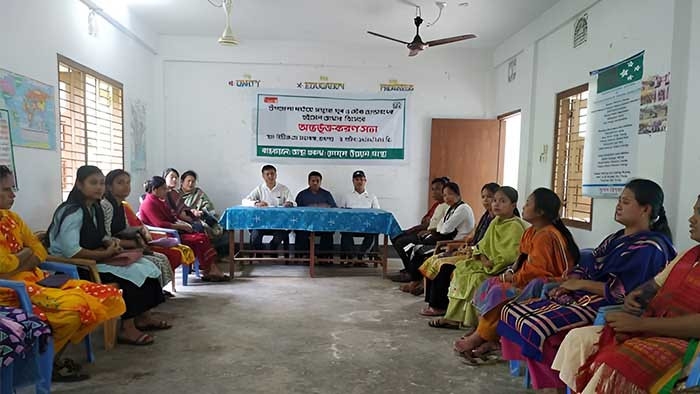 রামগড়ে যুব স্টেক হোল্ডারদের হুইসেল ব্লোয়ার অন্তর্ভুক্তকরণ সভা