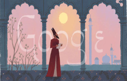কবি মির্জা গালিব স্মরণে গুগল ডুডল